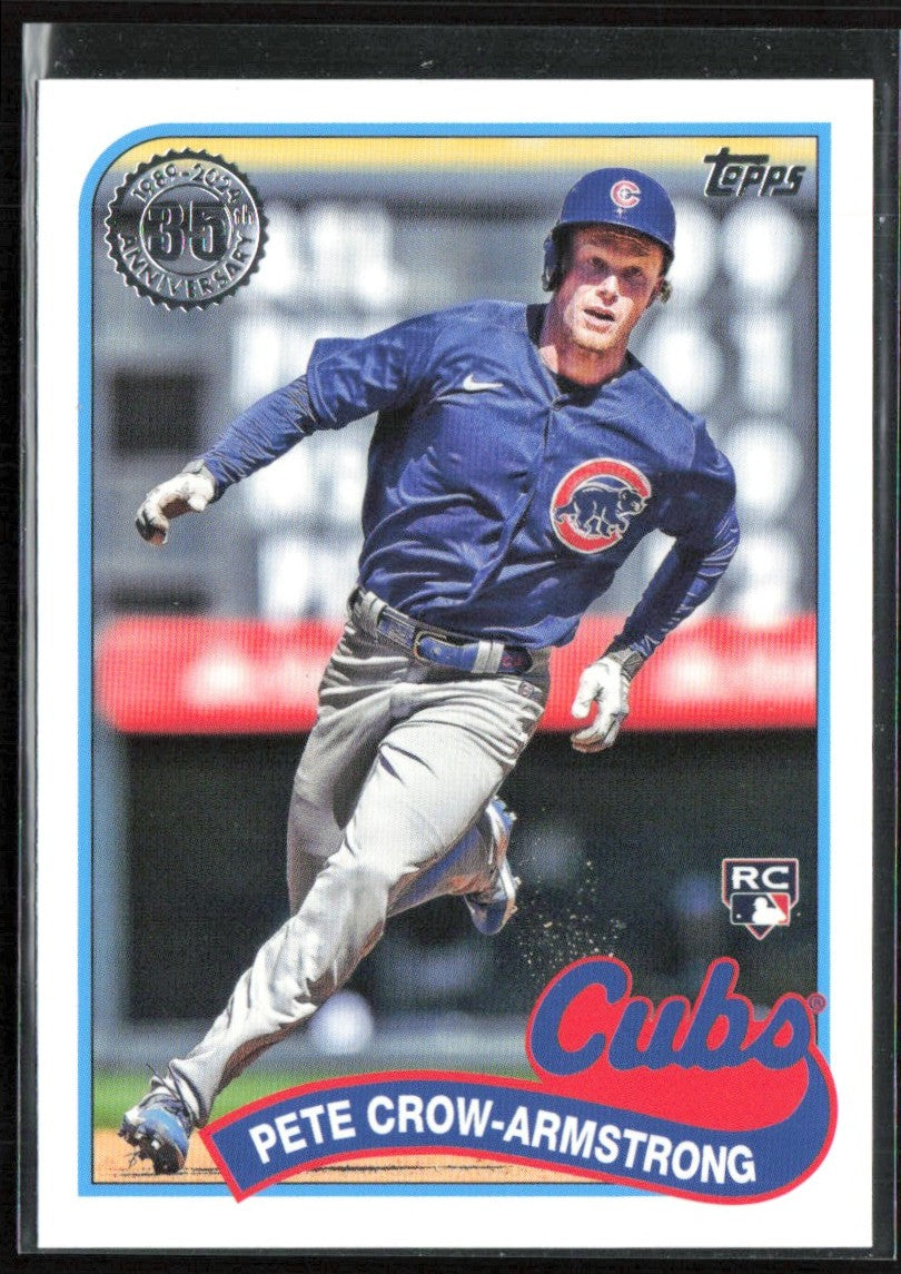 Pete Crow-Armstrong 2024 Topps 1989 Baseball 35th Anniversary RC #89B2-5