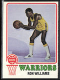Ron Williams 1973 Topps #23 Golden State Warriors