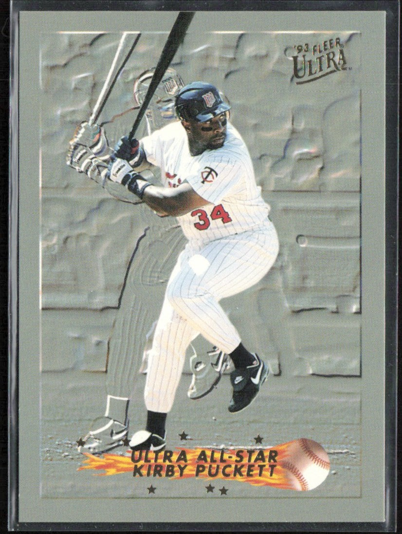 Kirby Puckett 1993 Fleer Ultra All-Stars #18 Minnesota Twins