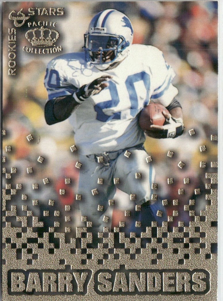 Barry Sanders 1995 Pacific Rookies & Stars #RS-14 Detroit Lions