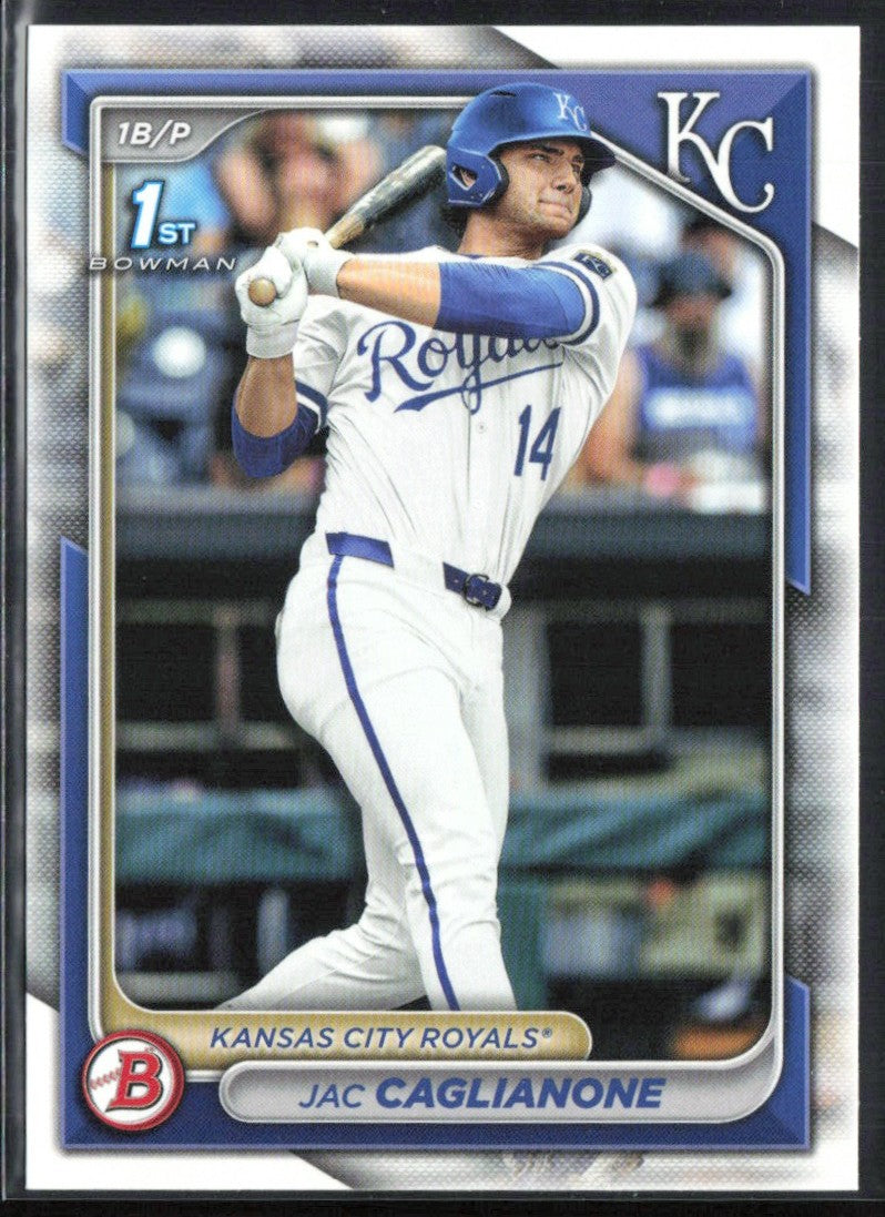 Jac Caglianone 2024 Bowman #BD-8 Kansas City Royals