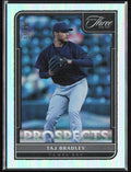 Taj Bradley 2022 Panini Three and Two Holo Silver /15 #P-29 Tampa Bay Rays