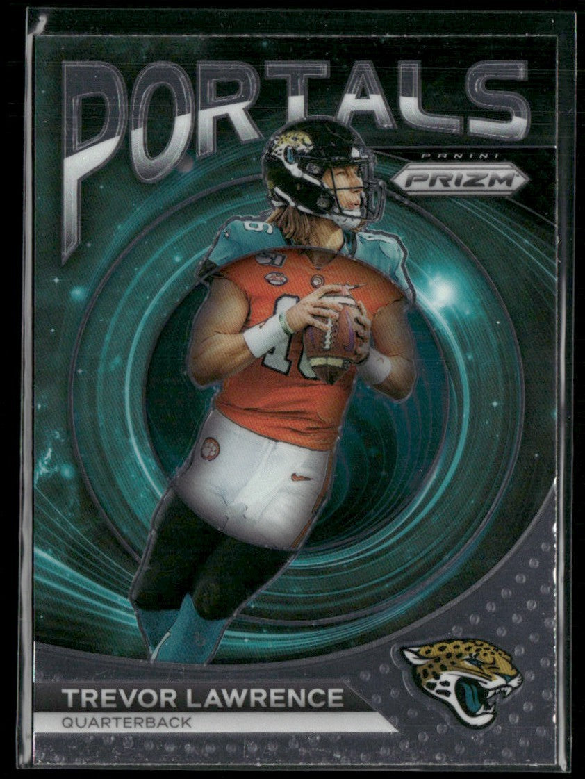 Trevor Lawrence 2023 Panini Prizm Portals #PO-4 Jacksonville Jaguars