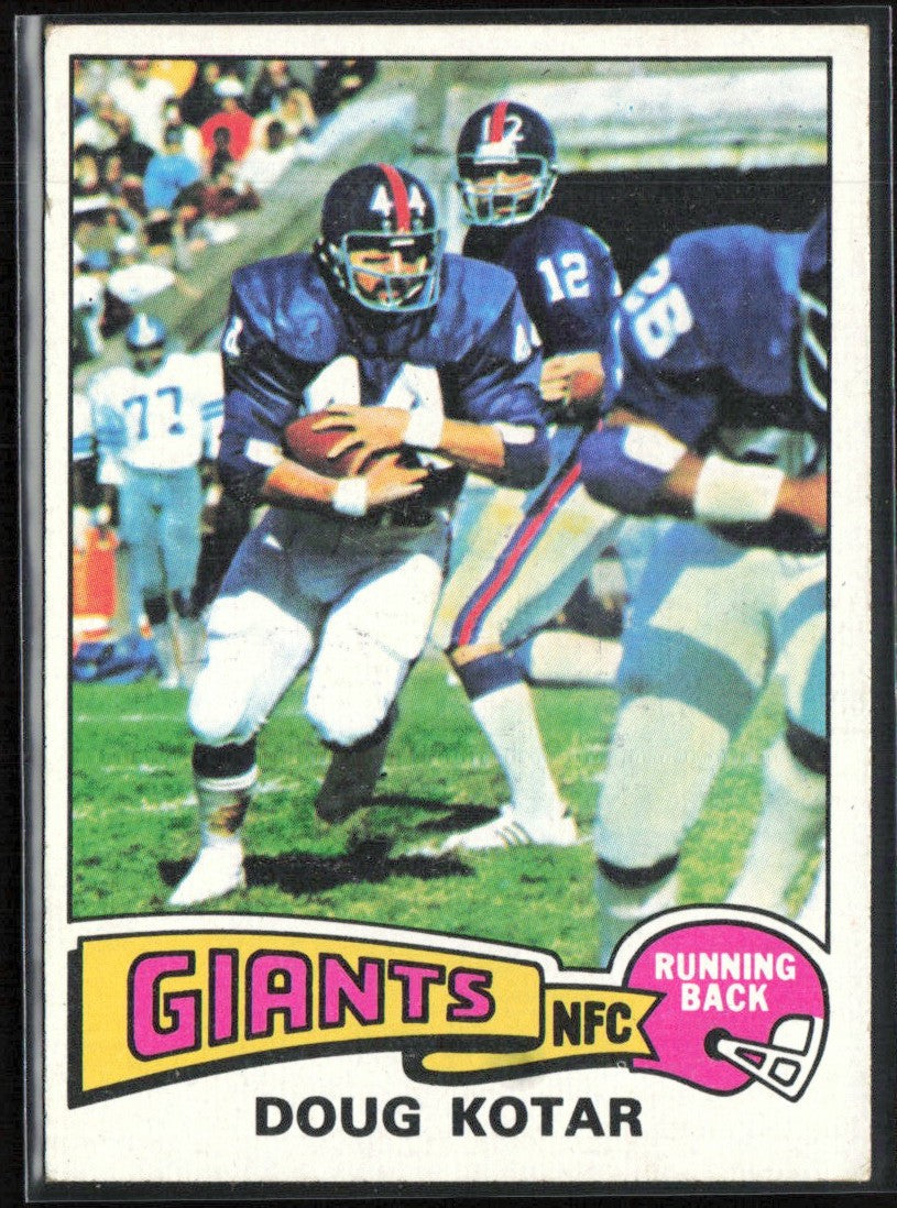 Doug Kotar 1975 Topps RC #516 New York Giants