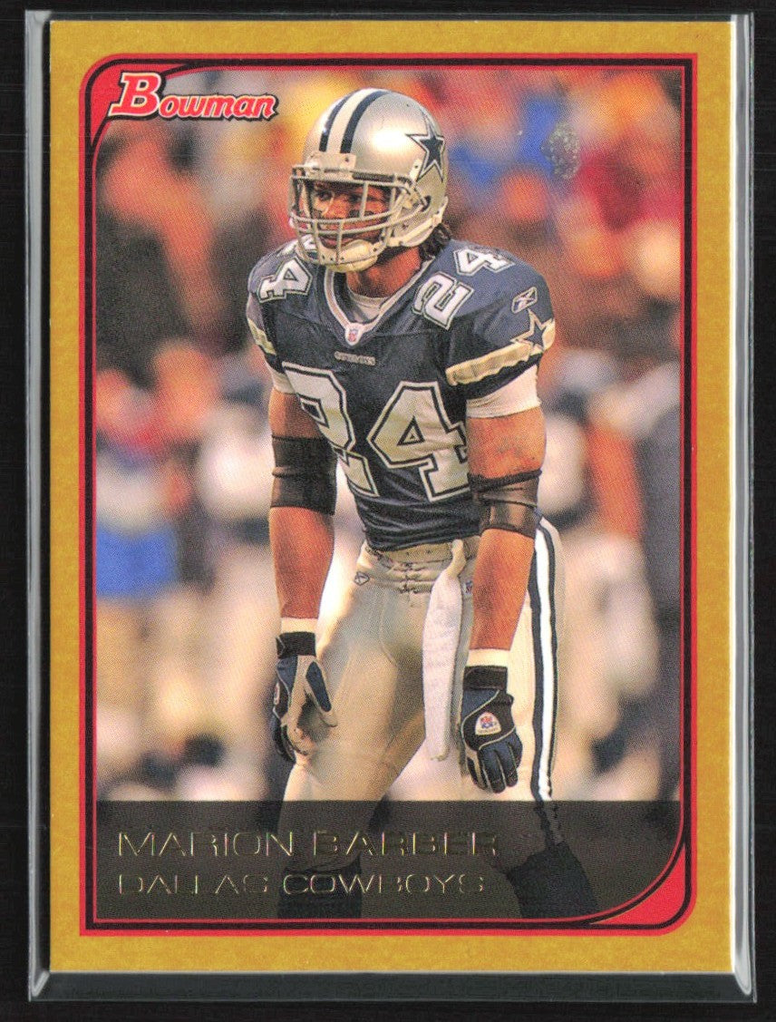 Marion Barber 2006 Bowman Gold #23 Dallas Cowboys
