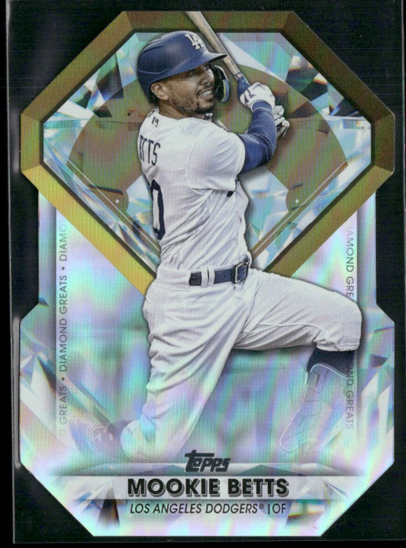 Mookie Betts 2022 Topps Update Diamond Greats Die-Cuts #DGDC-74