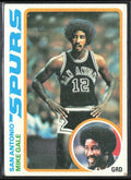 Mike Gale 1978 Topps #37 San Antonio Spurs