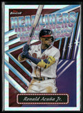 Ronald Acuna Jr. 2023 Topps Finest Headliners #FH-4 Atlanta Braves