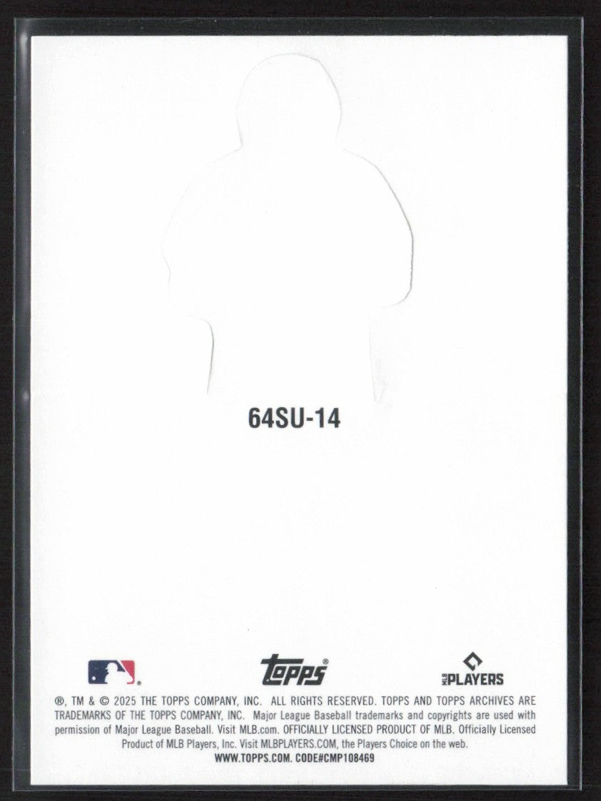 Yoshinobu Yamamoto 2025 Topps Archives 1964 Stand-Ups #64SU-14