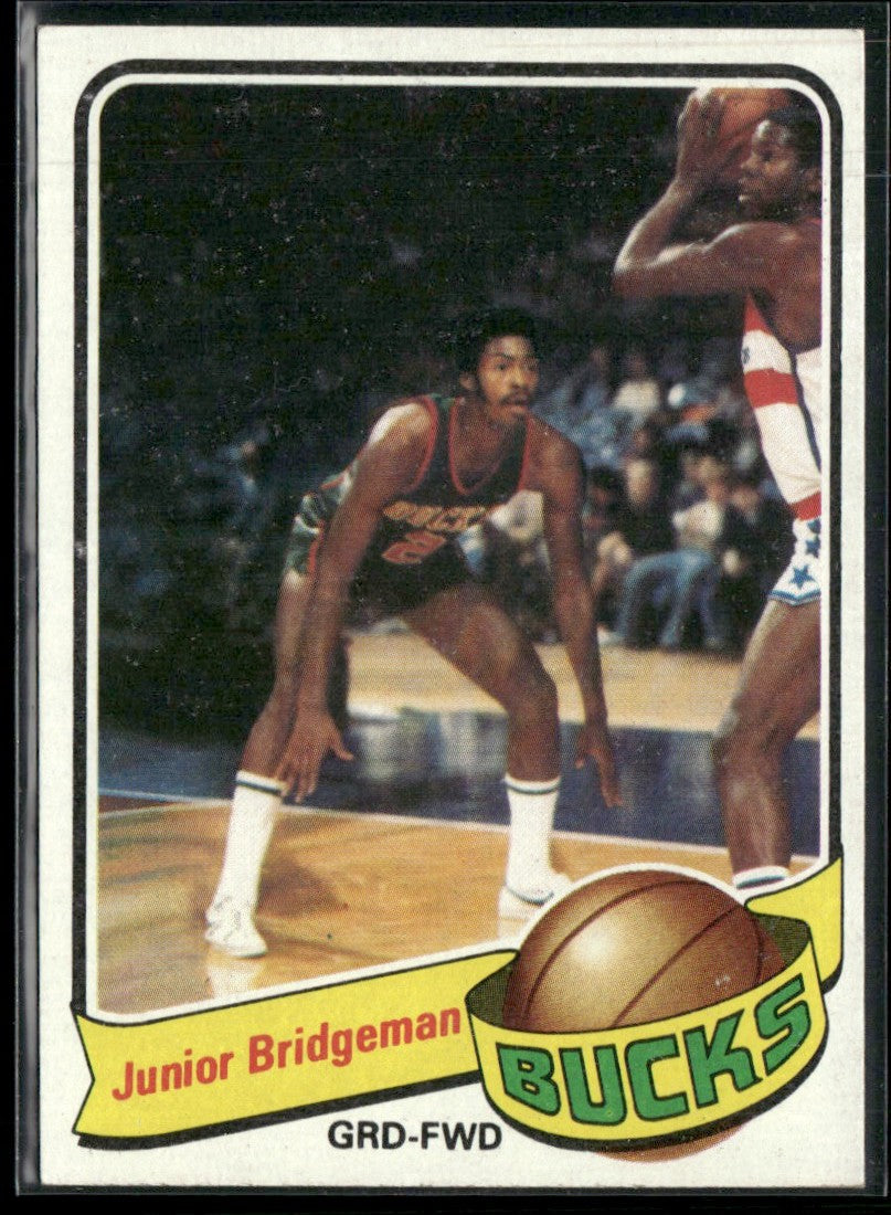 Junior Bridgeman 1979 Topps #91 Milwaukee Bucks