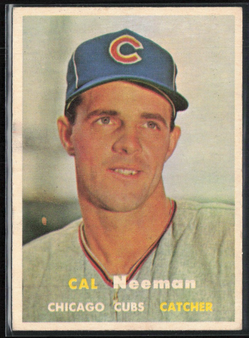 Cal Neeman 1957 Topps RC #353 Chicago Cubs