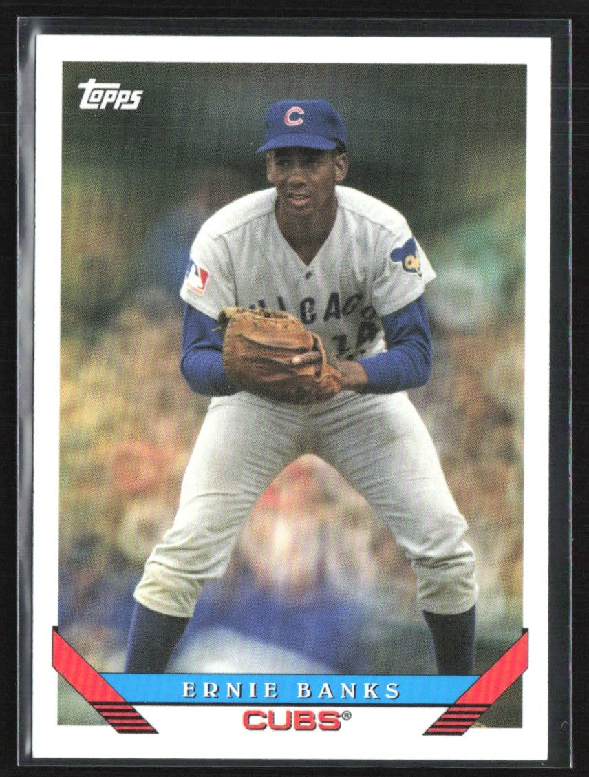 Ernie Banks 2019 Topps Archives #218 Chicago Cubs