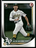 Jacob Wilson 2025 Bowman RC #9 Athletics