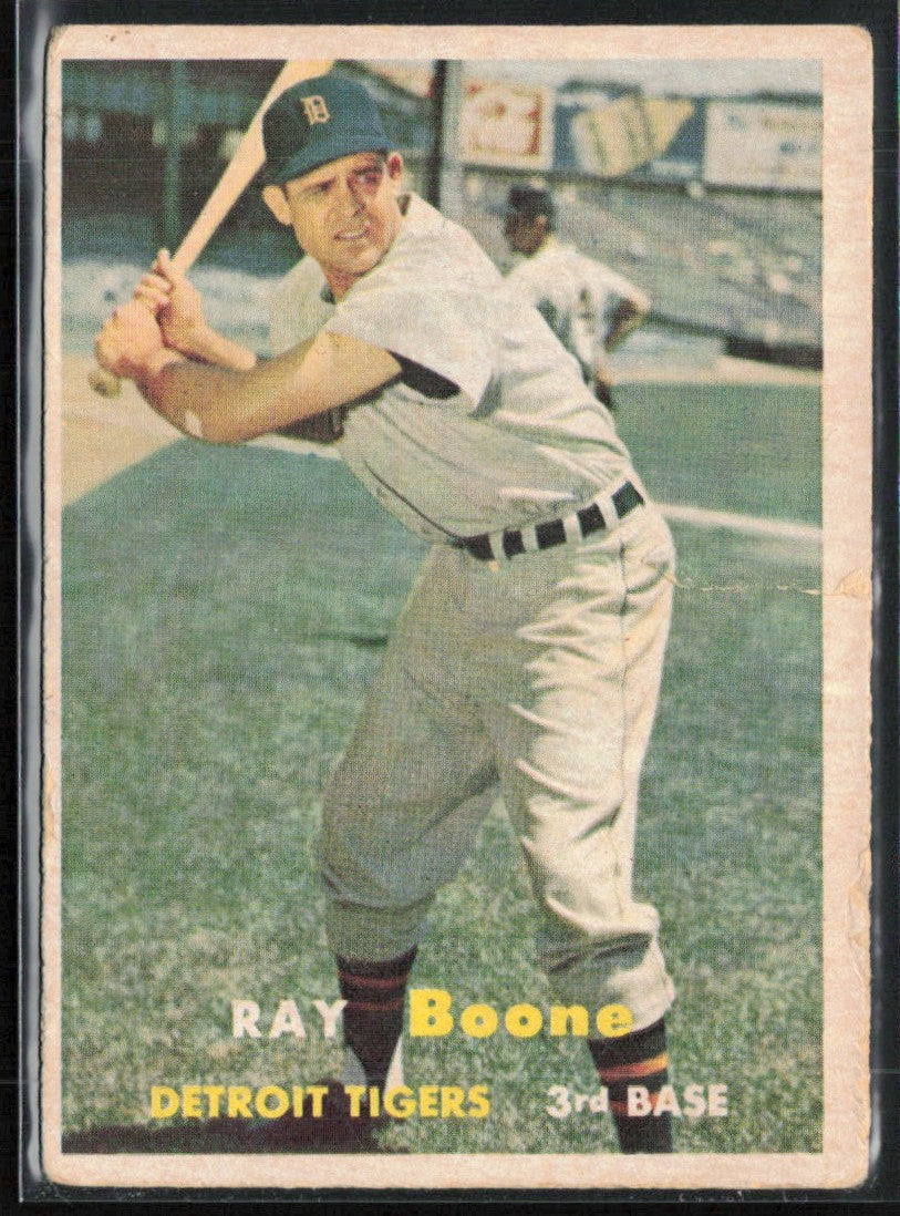 Ray Boone 1957 Topps #102 Detroit Tigers