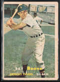 Ray Boone 1957 Topps #102 Detroit Tigers