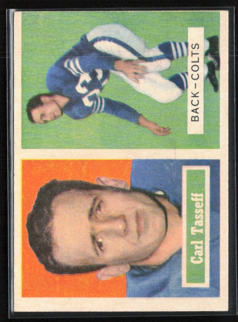 Carl Tasseff 1957 Topps #77 Baltimore Colts