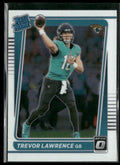 Trevor Lawrence 2021 Donruss Optic Rated Rookie RC #201 Clemson Tigers
