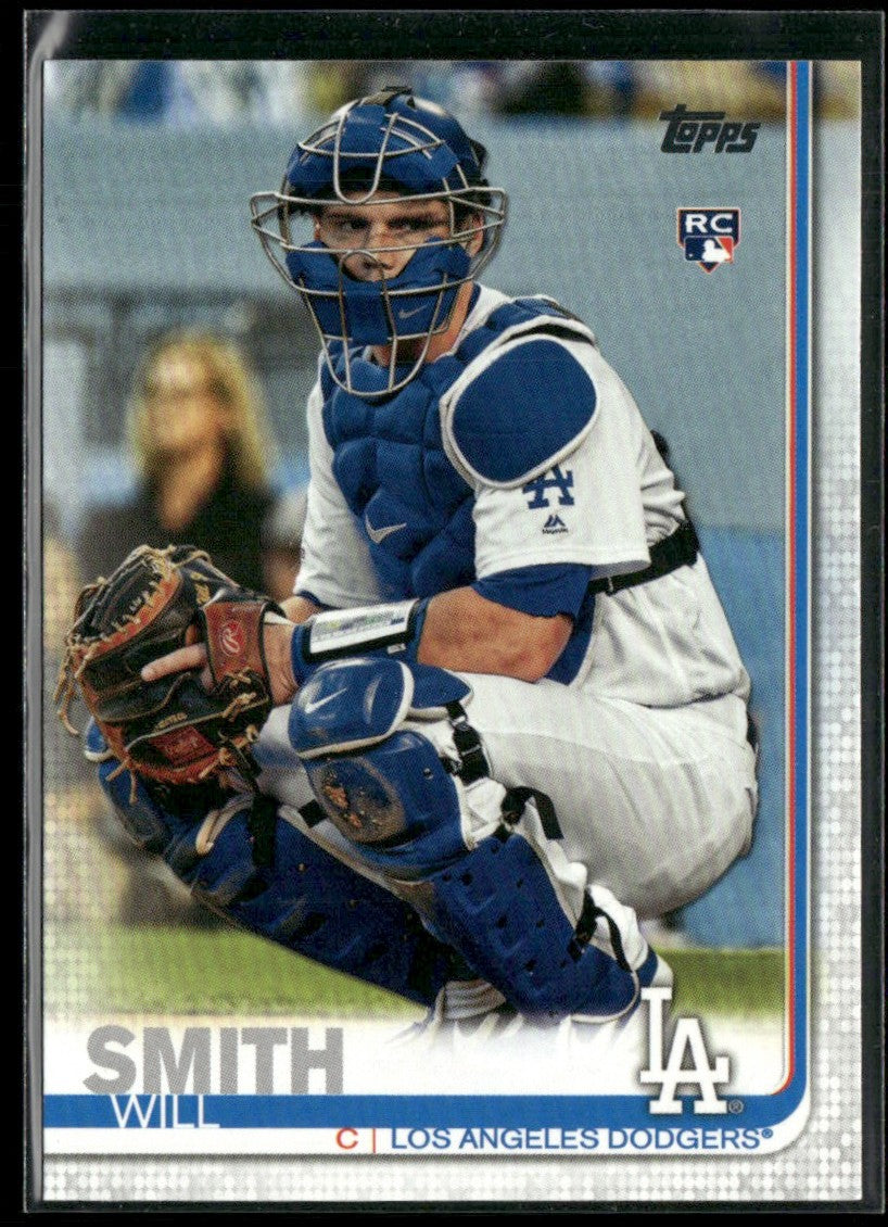 Will Smith 2019 Topps Update RC #US199 Los Angeles Dodgers