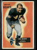 Bobby Watkins 1955 Bowman RC #58 Chicago Bears