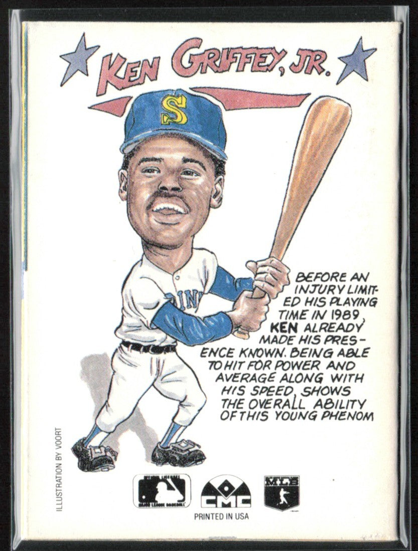 Ken Griffey Jr. 1990 Collect-A-Books Seattle Mariners