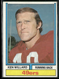 Ken Willard 1974 Topps #19 San Francisco 49ers