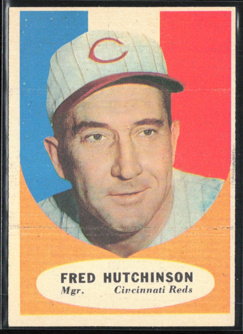 Fred Hutchinson 1961 Topps #135.0 Cincinnati Reds