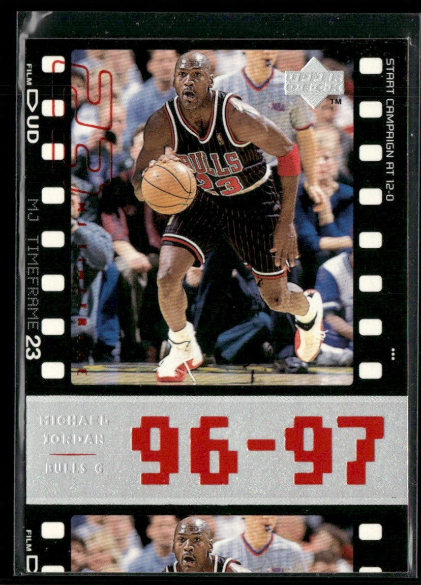 Michael Jordan 1998 Upper Deck MJ TimeFrame #101 Chicago Bulls