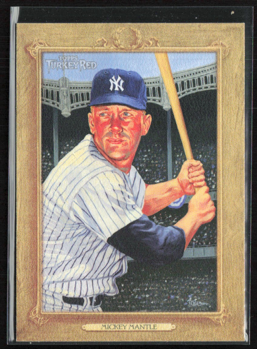 Mickey Mantle 2007 Topps Turkey Red #167 New York Yankees