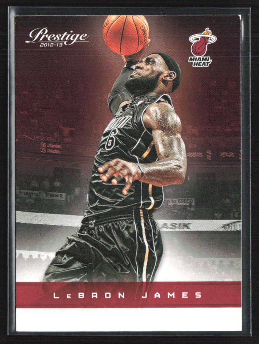 LeBron James 2012 Panini Prestige #79 Miami Heat
