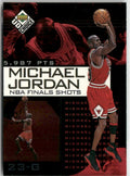 Michael Jordan 1998 Upper Deck NBA Finals Shots #7 Chicago Bulls