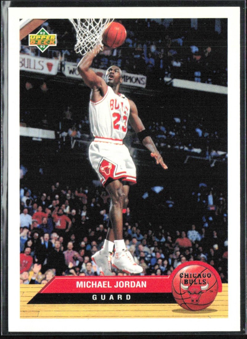 Michael Jordan 1992 Upper Deck McDonald's #P5 Chicago Bulls