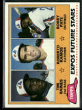 Tim Raines 1981 Topps RC #479 Montreal Expos