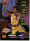 Shaquille O'Neal 1997 SkyBox Z-Force #34 Los Angeles Lakers