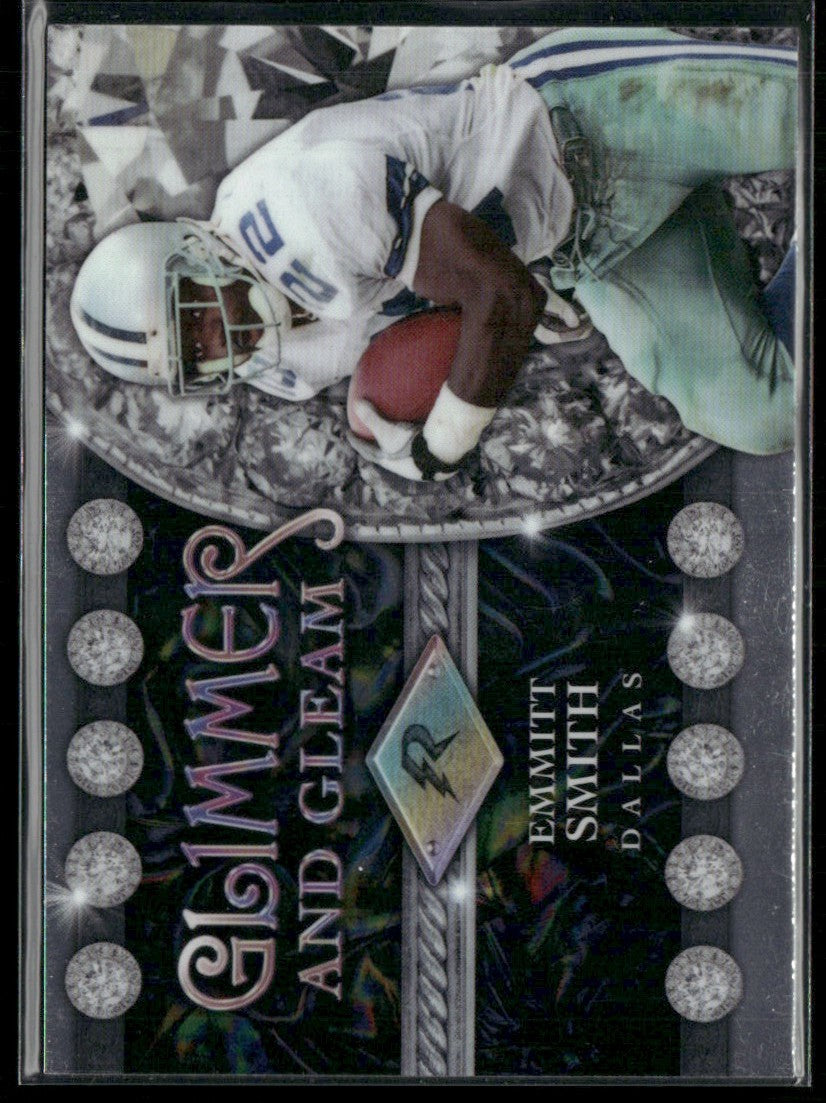 Emmitt Smith 2024 Topps Resurgence Glimmer and Gleam #GG-9 Dallas Cowboys