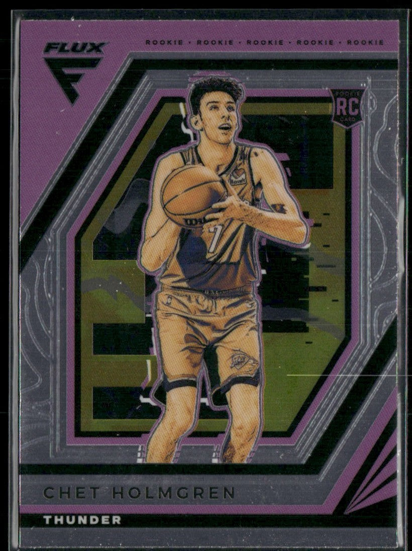 Chet Holmgren 2022 Panini Flux RC #243 Oklahoma City Thunder