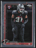 Xavier Watts 2025 Topps Chrome RC #393 Atlanta Falcons