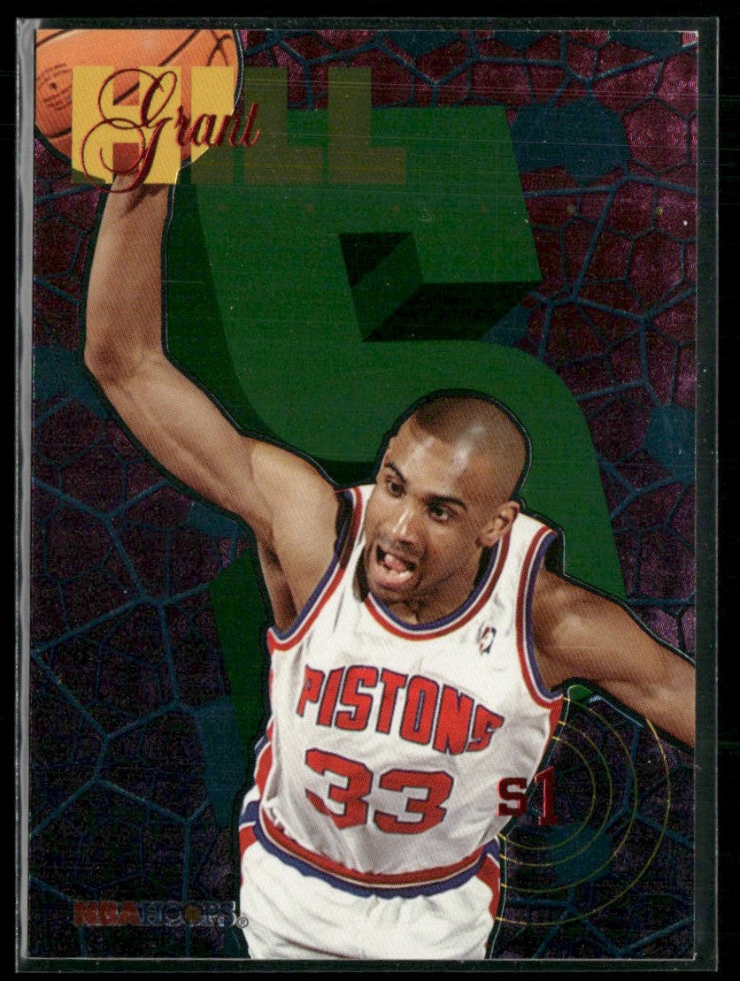 Grant Hill 1995 NBA Hoops Slam! #S1 Detroit Pistons