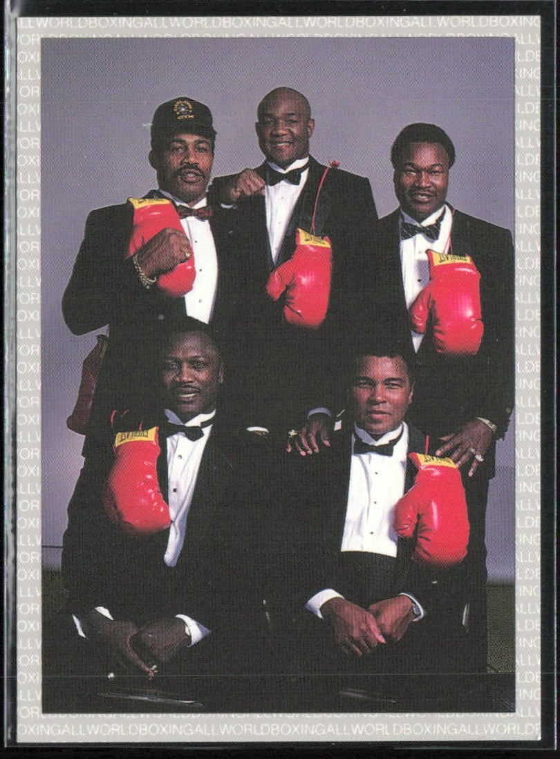 Ali Foreman Frazier Holmes Norton 1991 All World #100