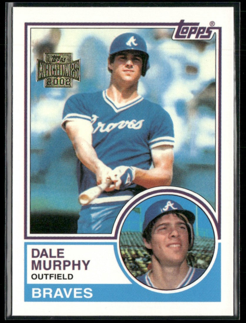 Dale Murphy 2002 Topps Archives 1983 760 #2 Atlanta Braves