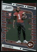 Xavier Worthy 2024 Panini Absolute RC #128 Kansas City Chiefs