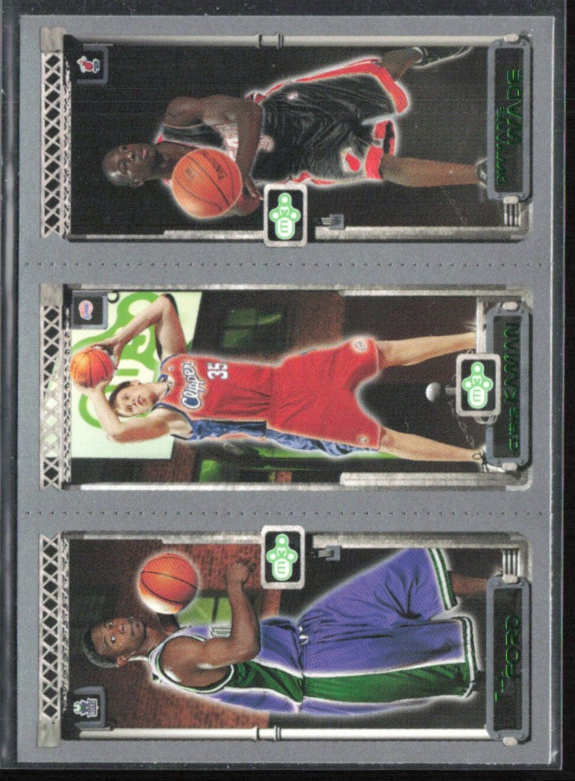 Dwayne Wade Kaman Ford 2003 Topps Matrix RC #115 Miami Heat