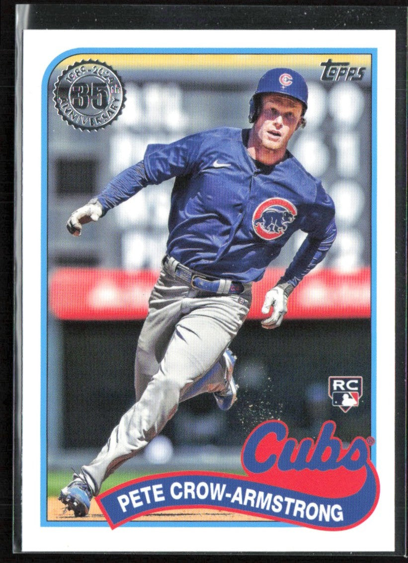 Pete Crow-Armstrong 2024 Topps 1989 Baseball 35th Anniversary RC #89B2-5