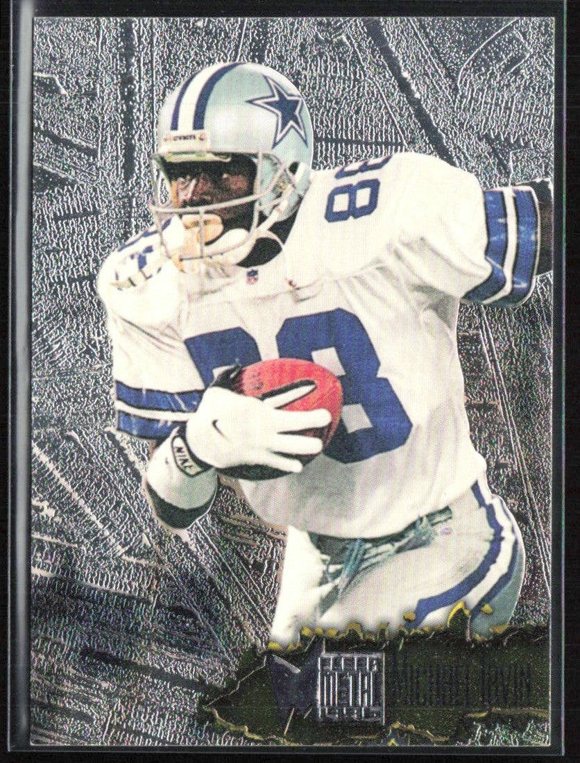 Michael Irvin 1996 Fleer Metal #30 Dallas Cowboys
