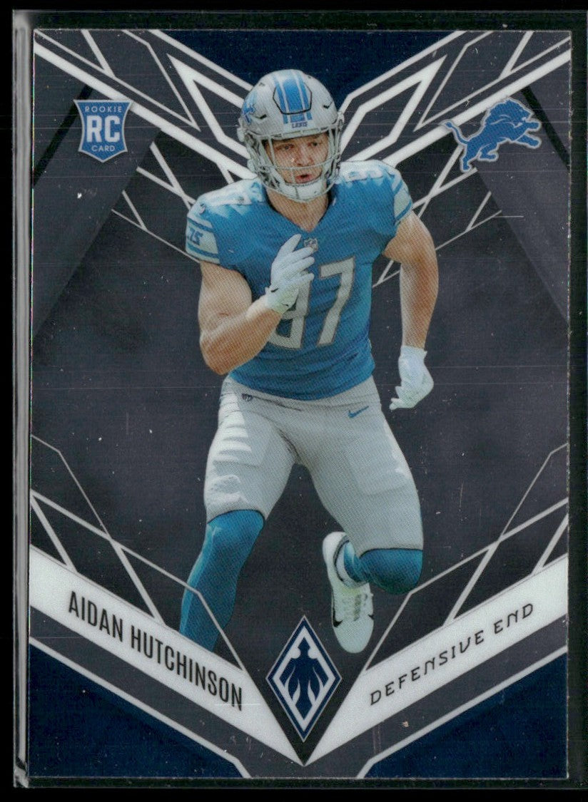 Aidan Hutchinson 2022 Panini Phoenix RC #113 Detroit Lions