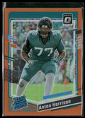 Anton Harrison 2023 Donruss Optic Orange RC /249 #250 Jacksonville Jaguars