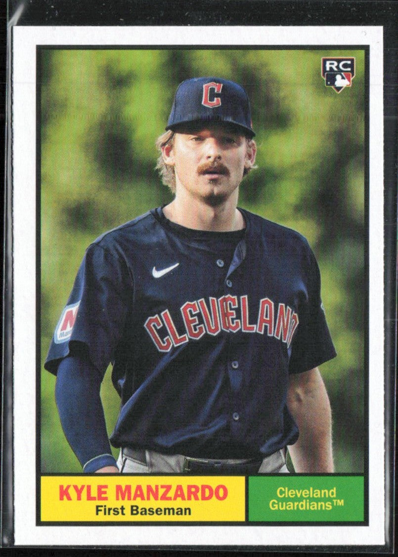 Kyle Manzardo 2024 Topps Archives RC #36 Cleveland Guardians