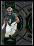 Jalen Carter 2023 Panini Select Premier RC #171 Philadelphia Eagles