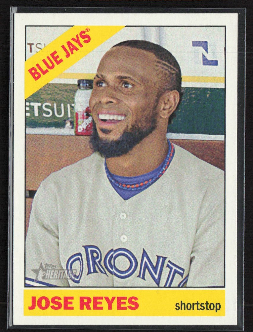 Jose Reyes 2015 Topps Heritage SP #464 Toronto Blue Jays