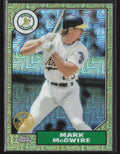 Mark McGwire 2022 Topps 1987 Topps Silver Pack Mojo #T87C-47 Oakland Athletics
