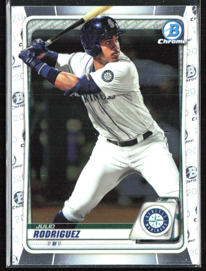 Julio Rodriguez 2020 Bowman Chrome #BCP-19 Seattle Mariners